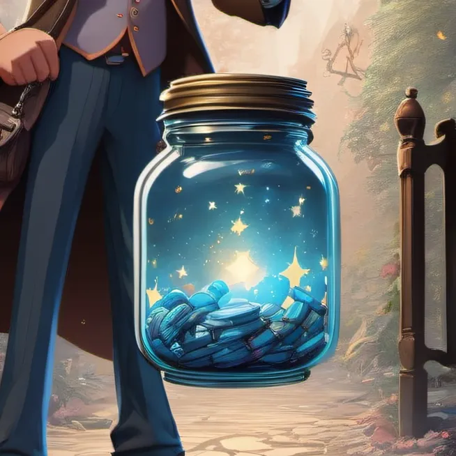 chat with ai character: magic jar salesman