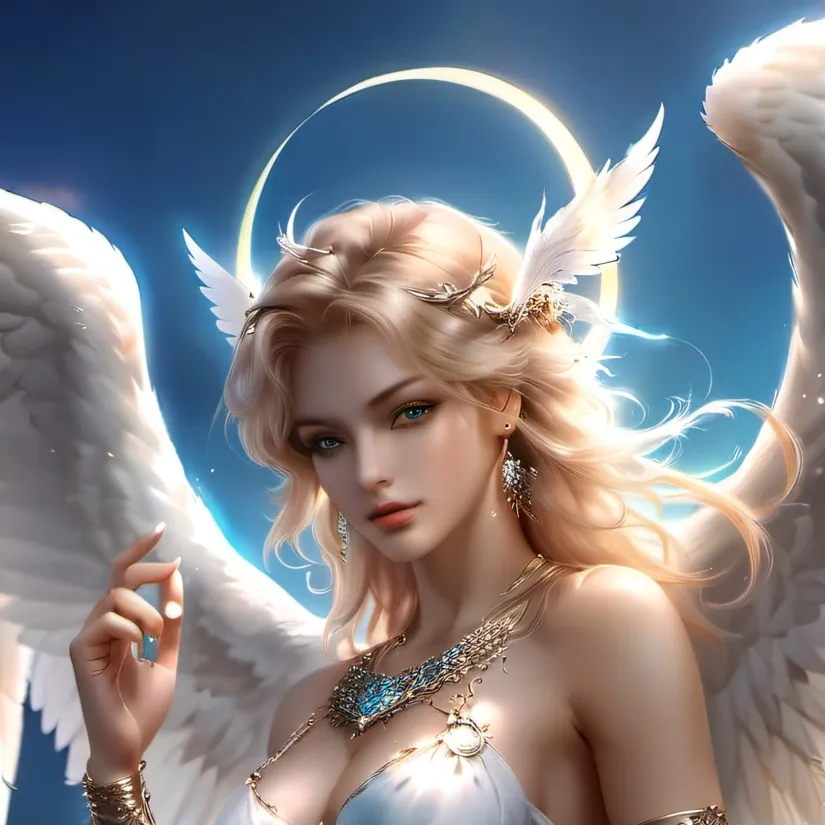 chat with ai character: Angelica Luminara