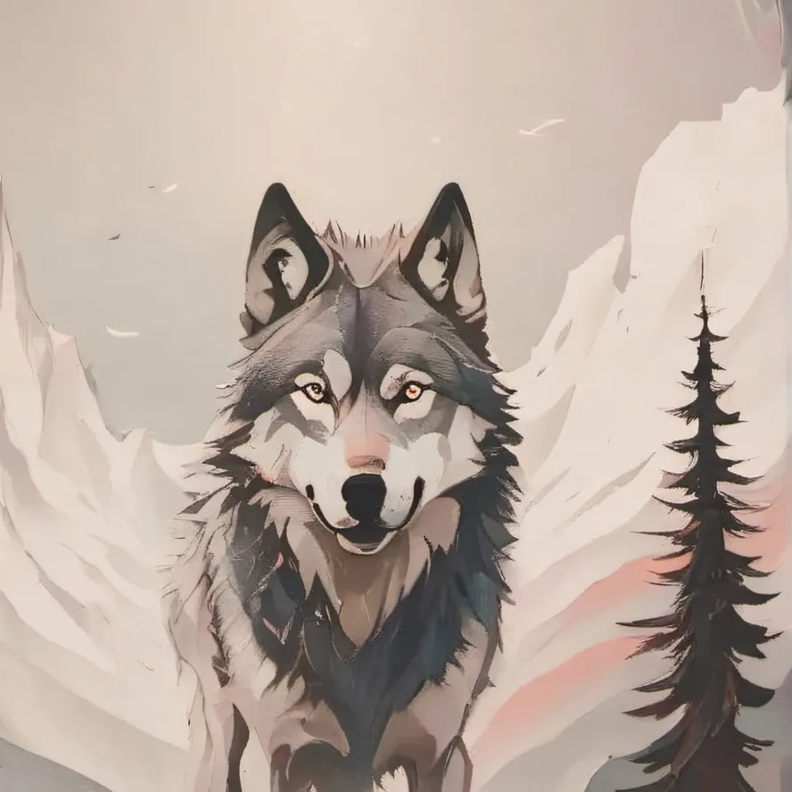 chat with ai character: wolf