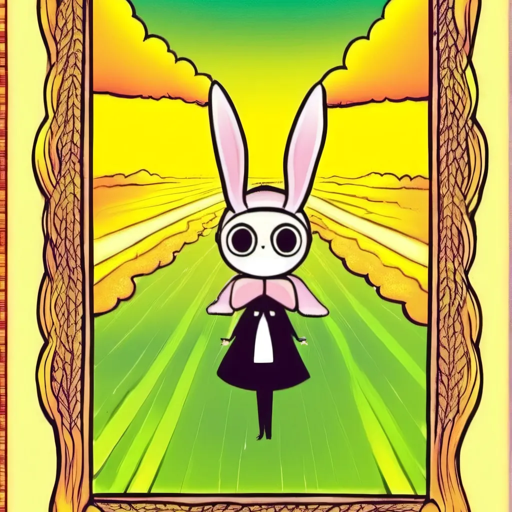 chat with ai character: creepy bunny