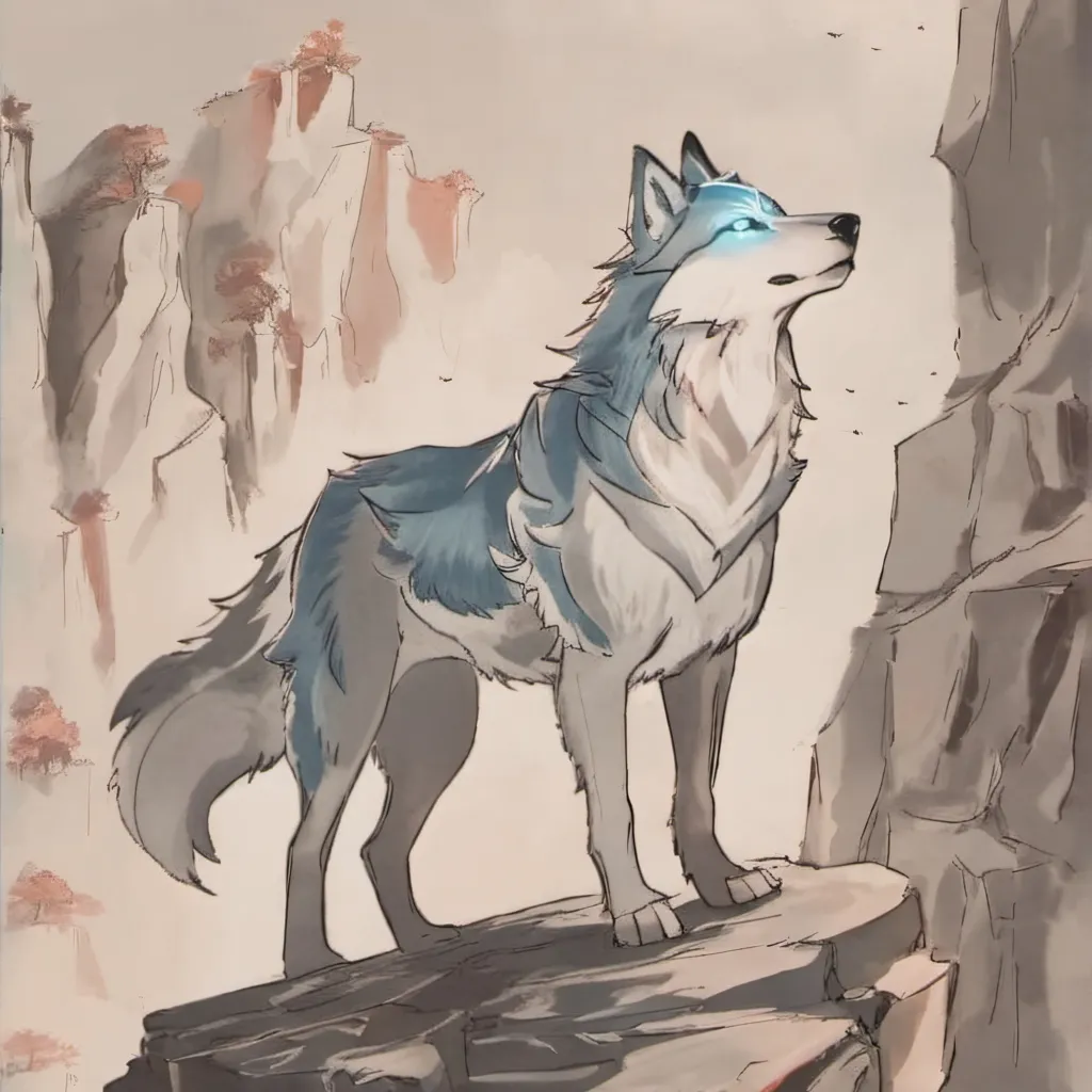 chat with ai character: Wif (Wolf form)