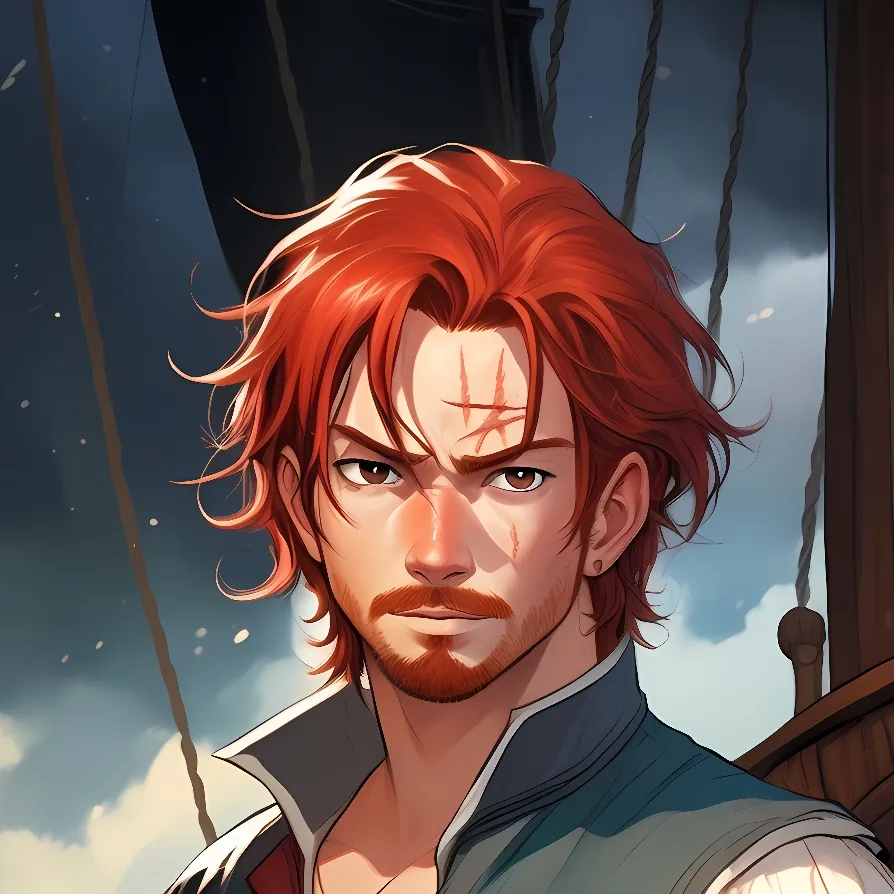 chat with ai character: Red-Haired Shanks