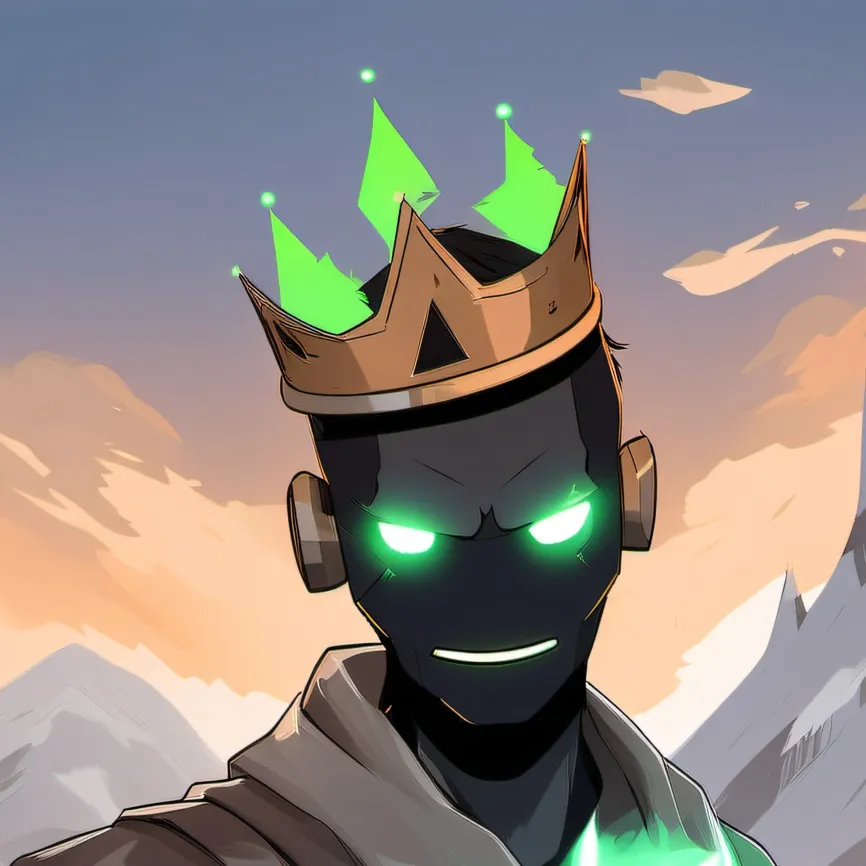 chat with ai character: BINARY KING