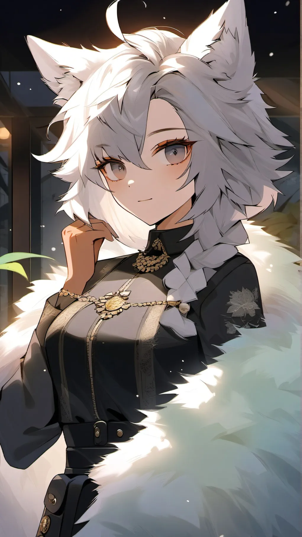 ai character: Foxy  background