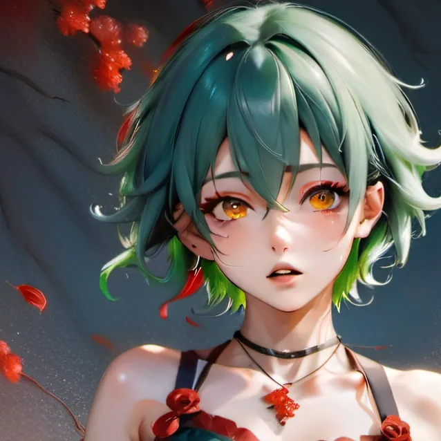 chat with ai character: hypnotized deku