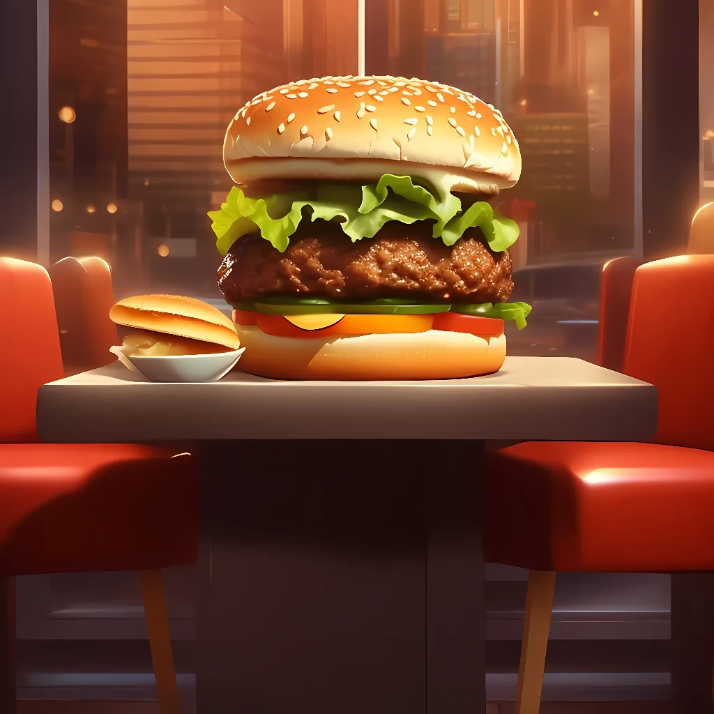 chat with ai character: Burger