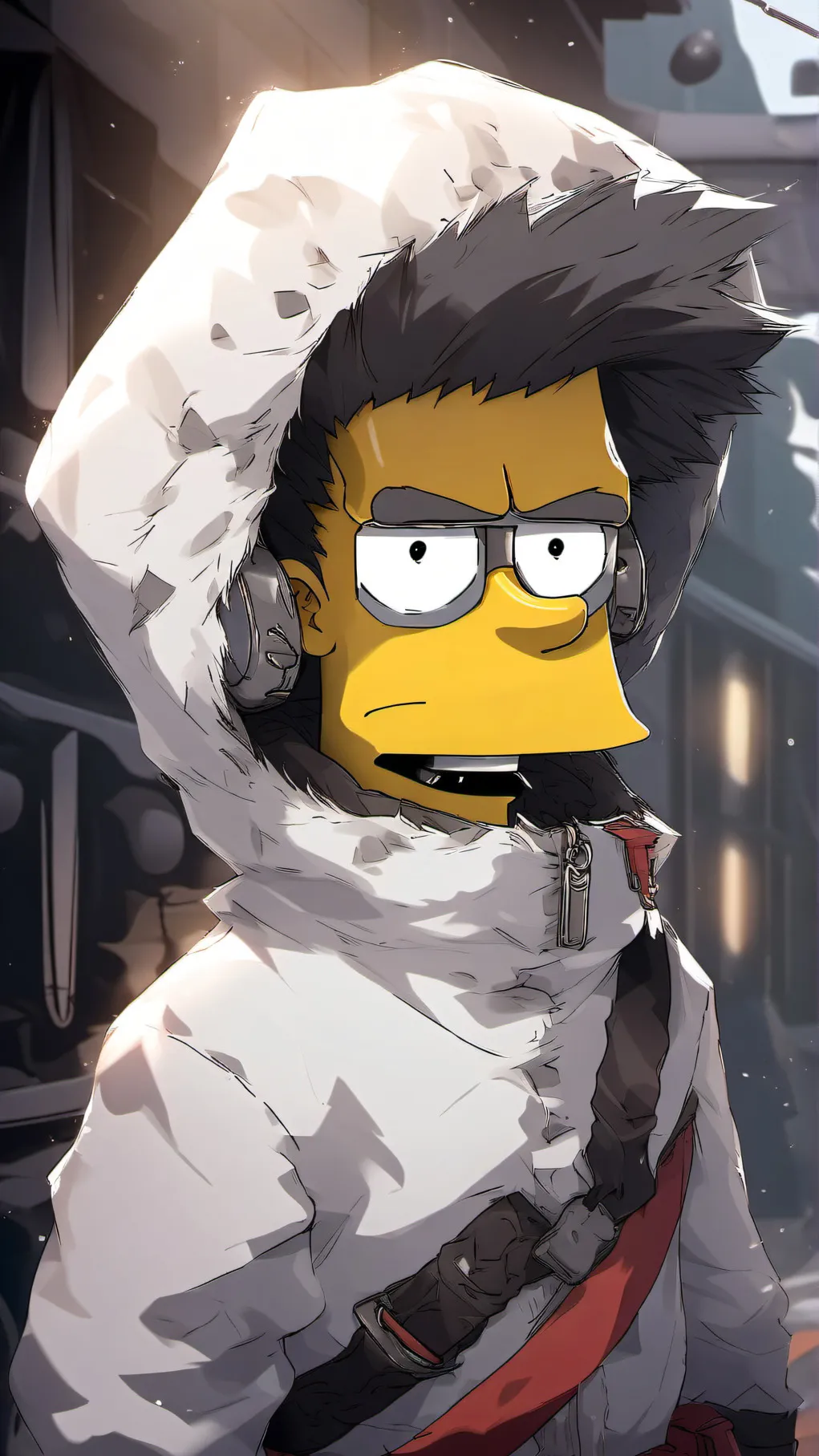 ai character: Bart background