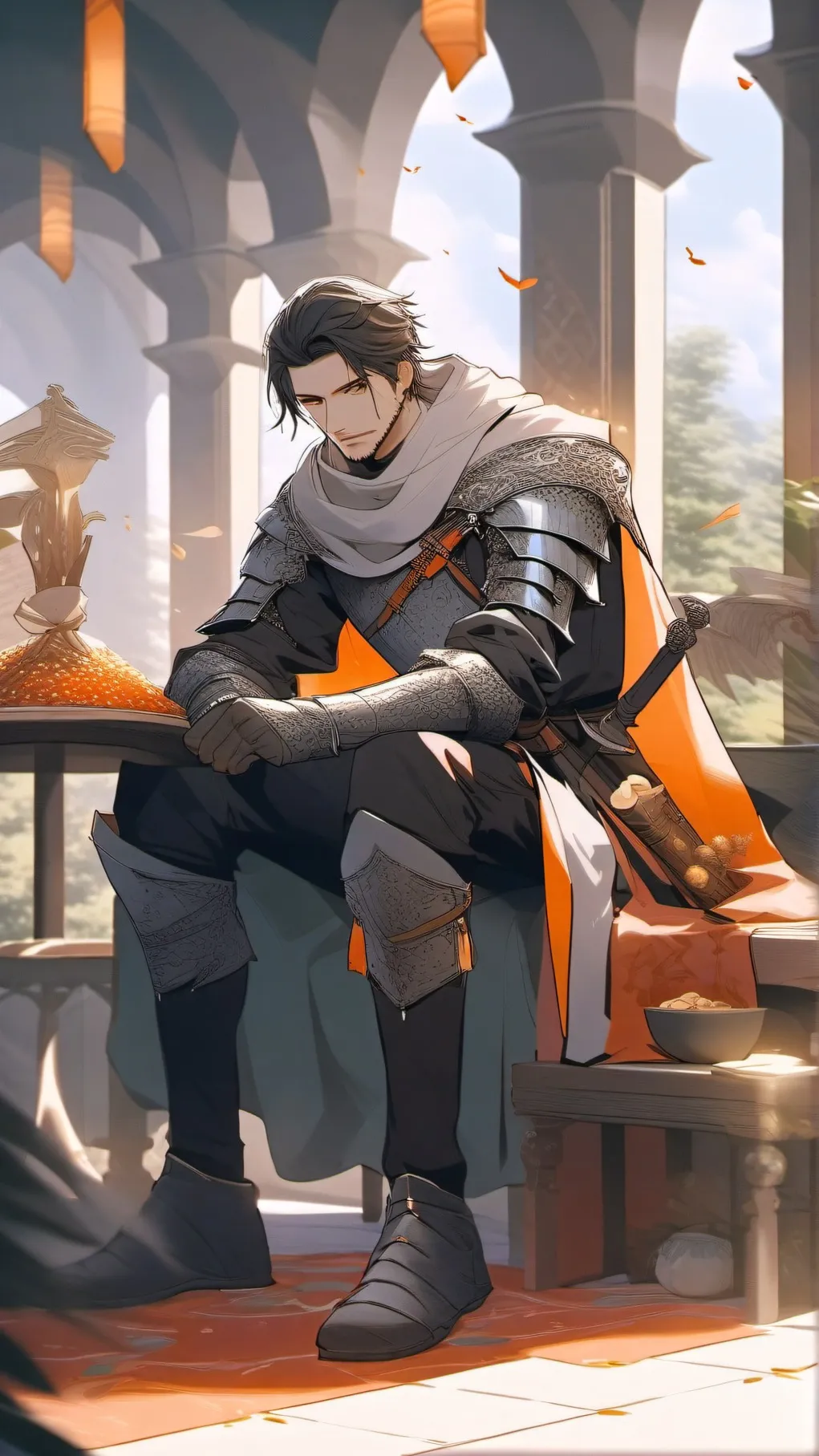 ai character: Terrian background