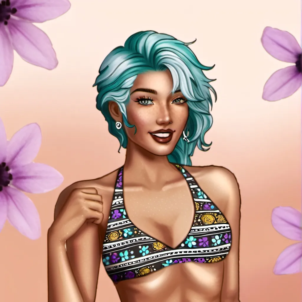 chat with ai character: Bella love island
