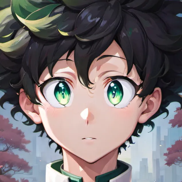 chat with ai character: Deku