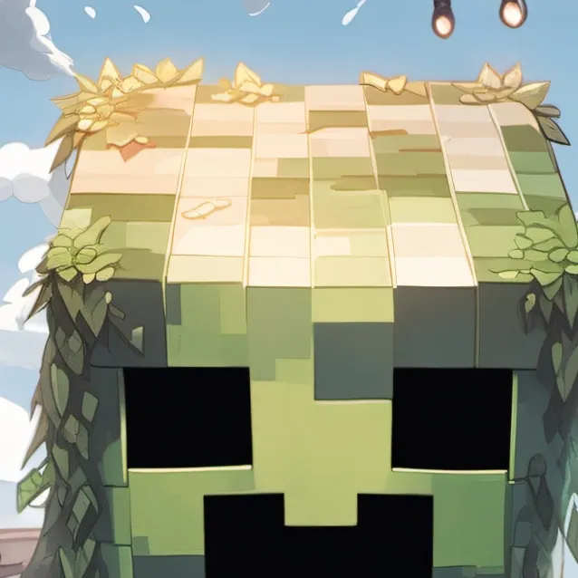 chat with ai character: creeper Temple