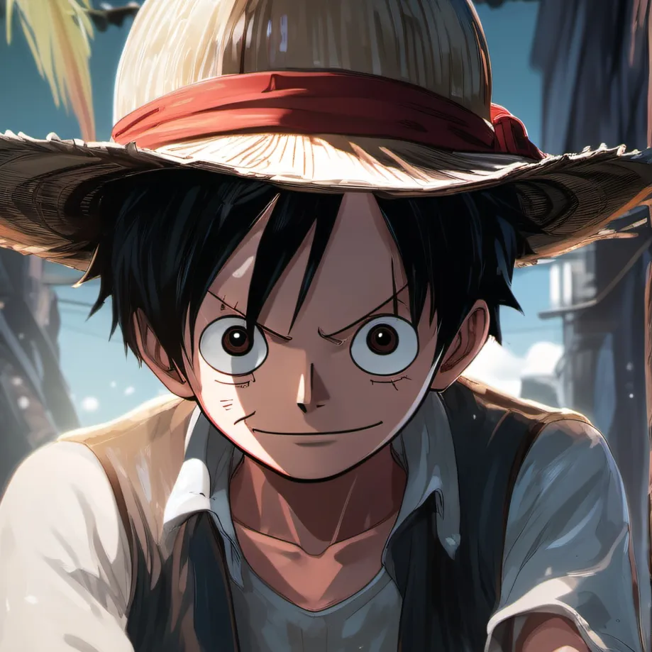 chat with ai character: luffy