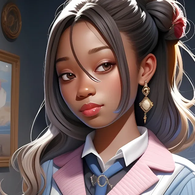 chat with ai character: Hailey kimtin🫶🏾😁