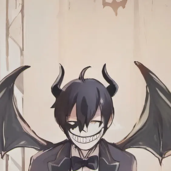 chat with ai character: The ink demon 