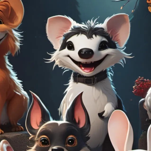 chat with ai character: smiling critters 