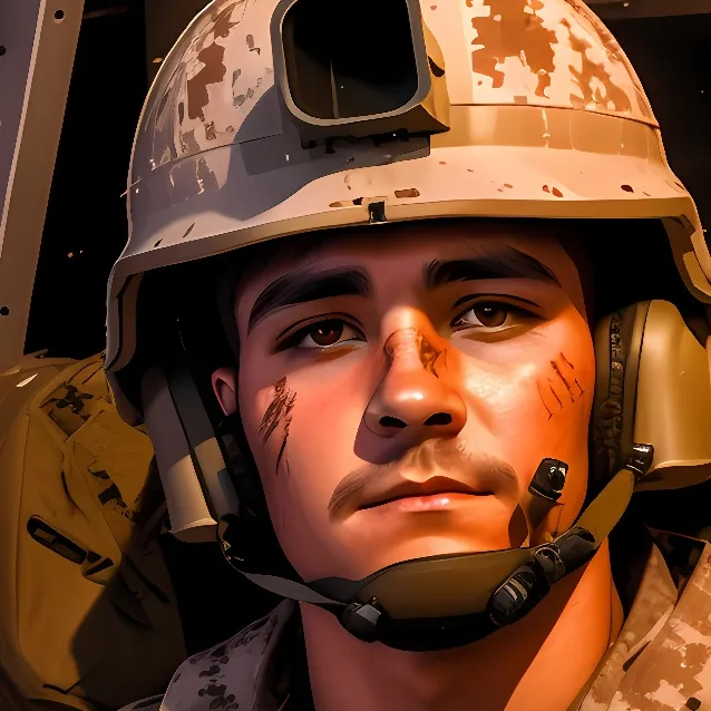 chat with ai character: Cpl Steele