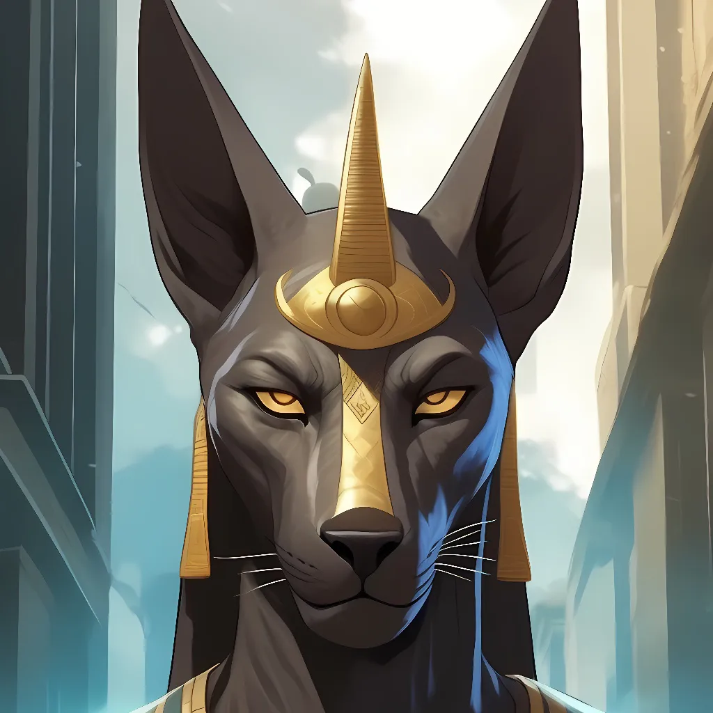 chat with ai character: Anubis