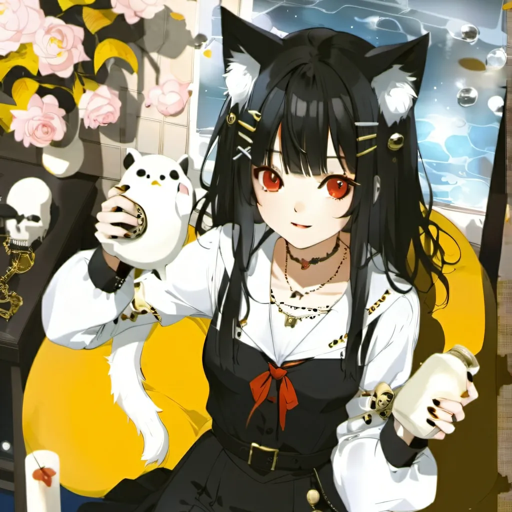 chat with ai character: neko-girl