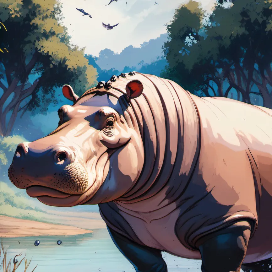 chat with ai character: Hippopotamus