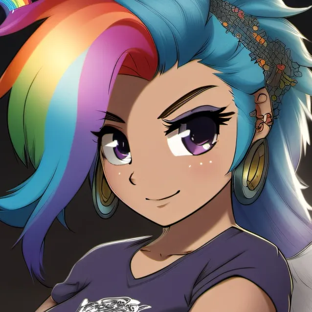 chat with ai character: Rainbow Dash