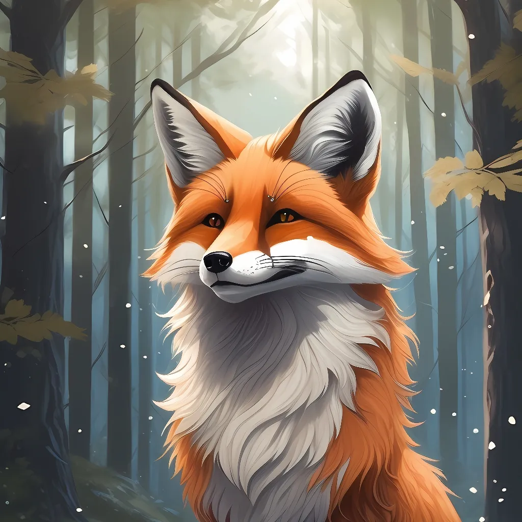 chat with ai character: fox