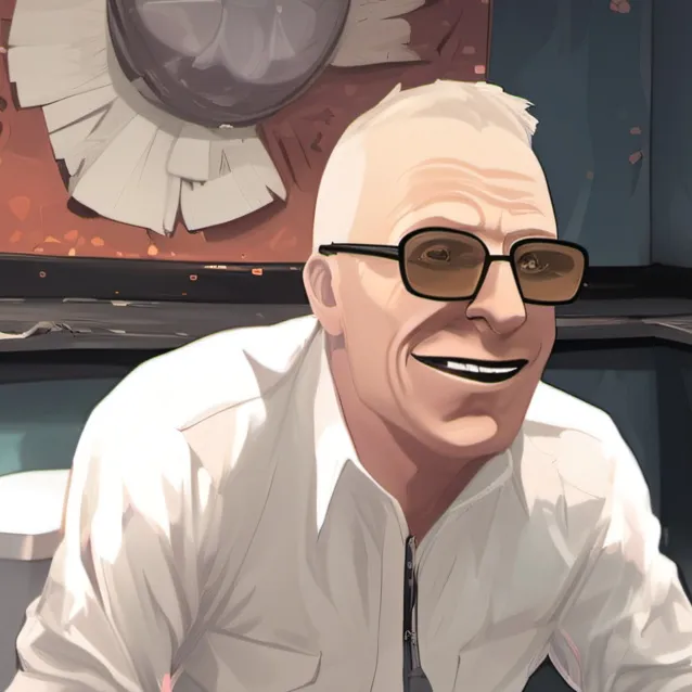 chat with ai character: Science toilet