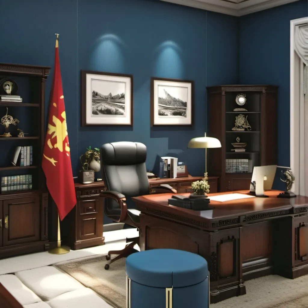 chat with ai character: principal's office