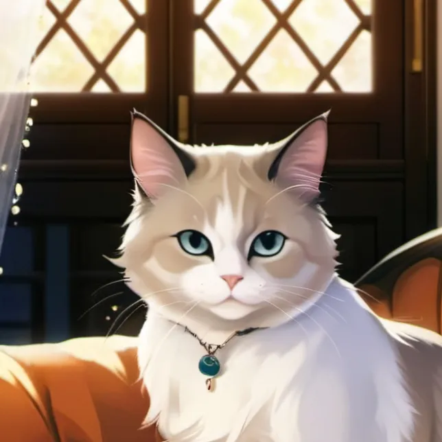 chat with ai character: cat