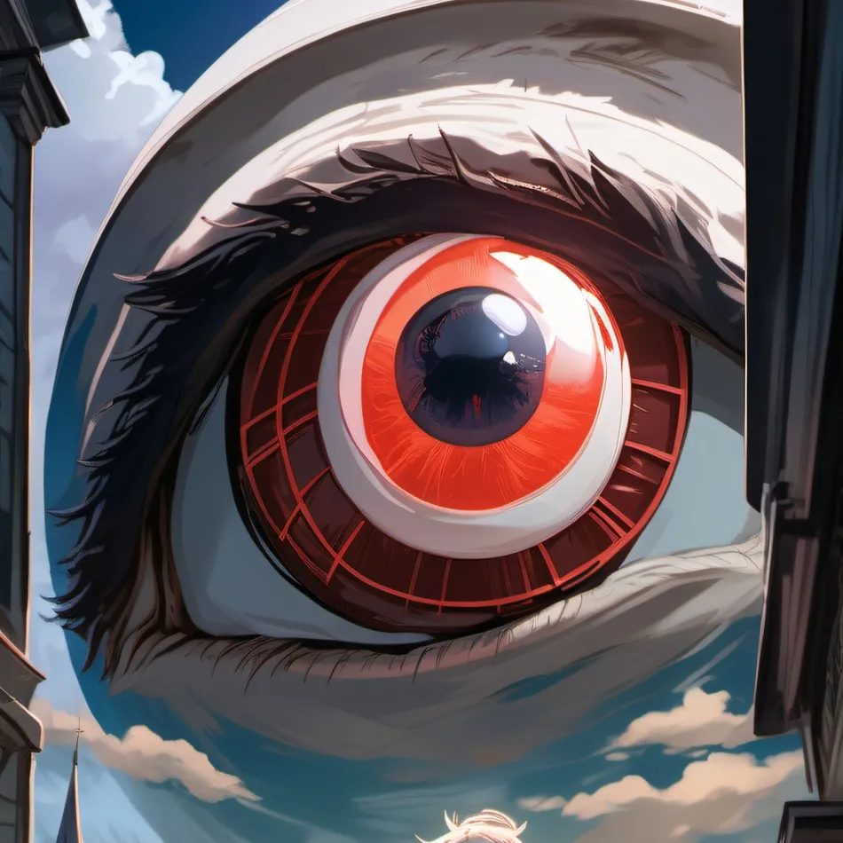 chat with ai character: eyeball