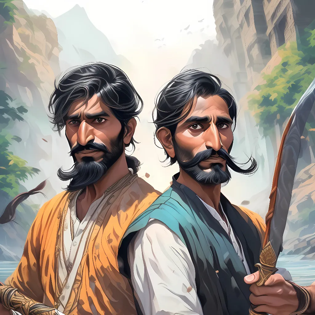 chat with ai character: Bheem and raju 