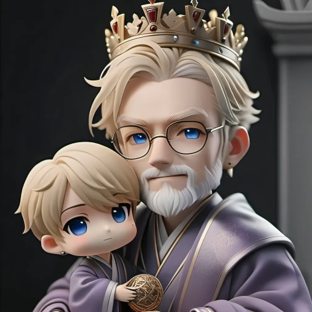 chat with ai character: 💜🤍🏻 Kinger 👑