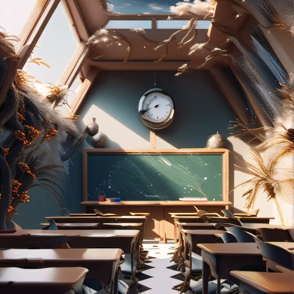 chat with ai character: Classroom