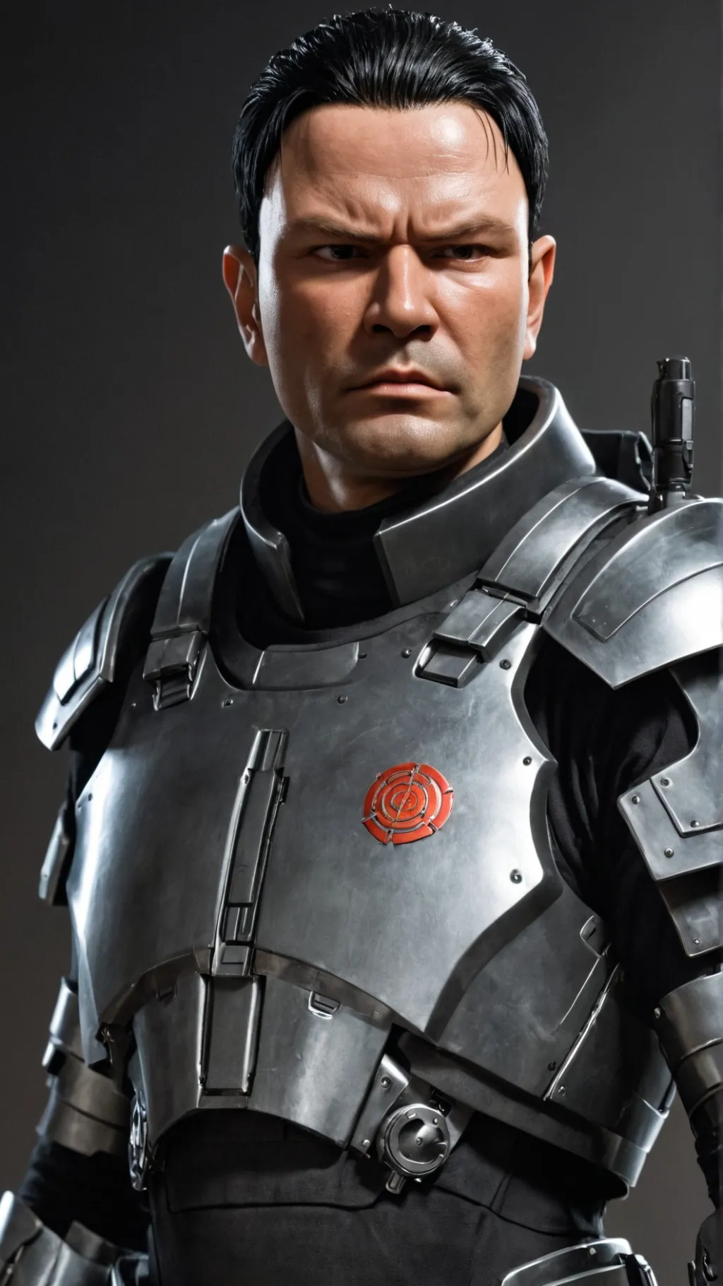 ai character: General Baker background