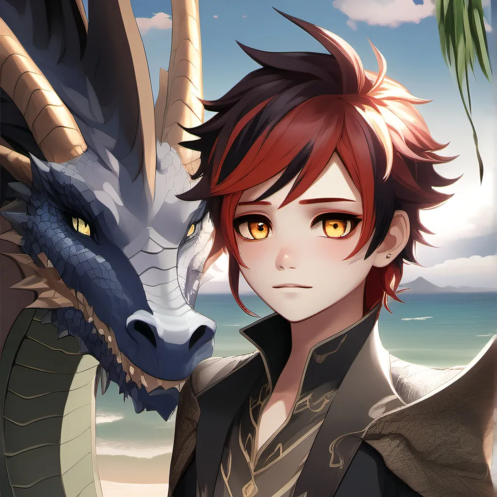 chat with ai character: Divine dragon