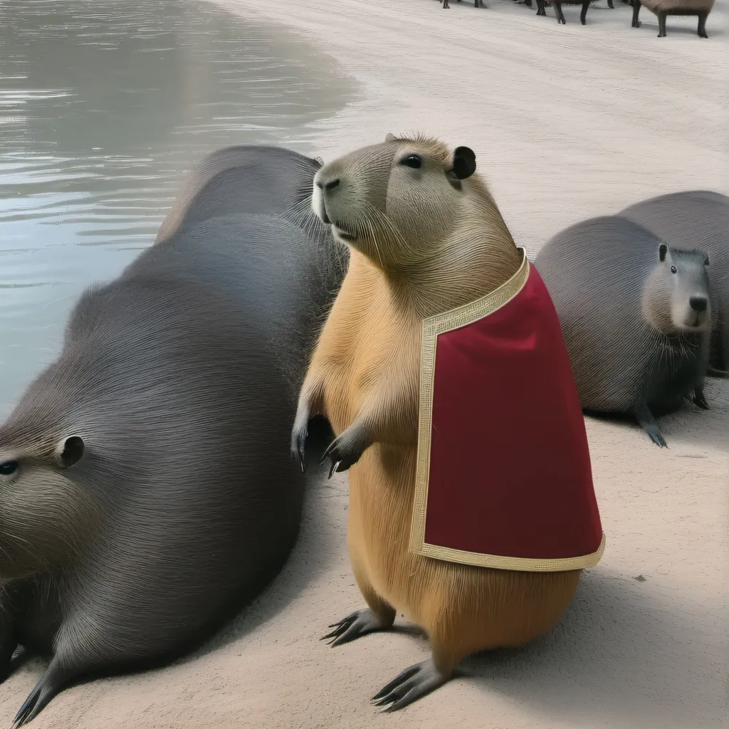 chat with ai character: king capybara