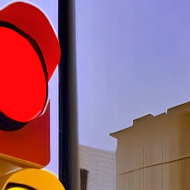 chat with ai character: traffic light...