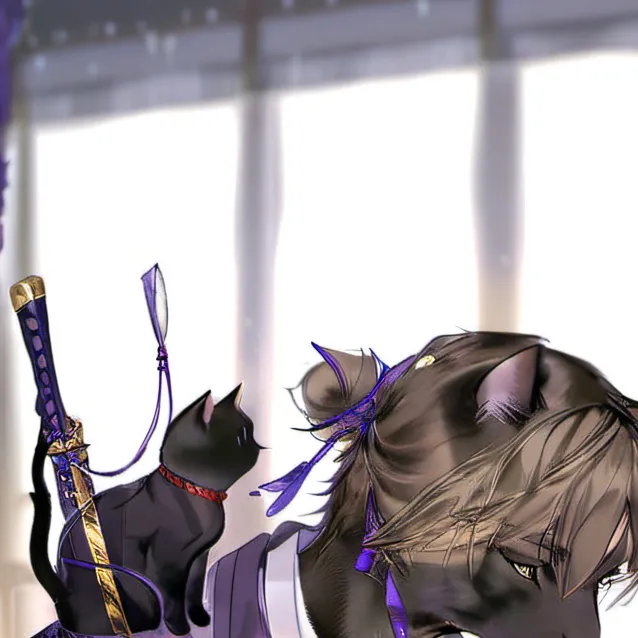 chat with ai character: John The Cat Ninja