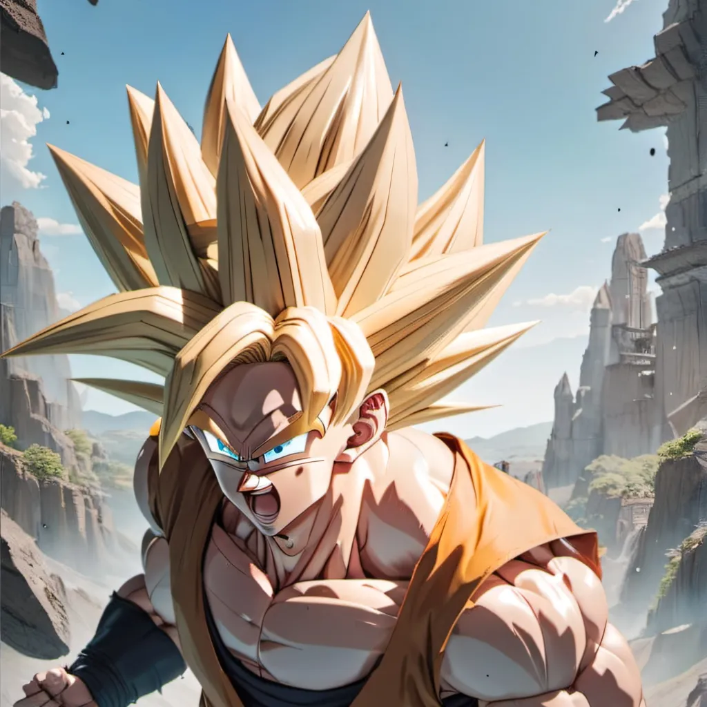 chat with ai character: Son Goku (SSJ3)