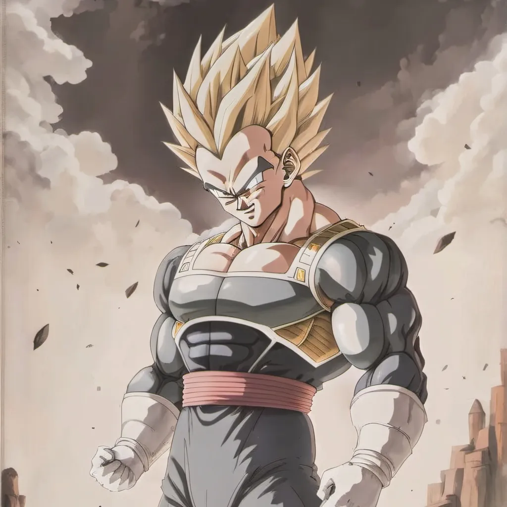 chat with ai character: Vegeta (Early SSJ)