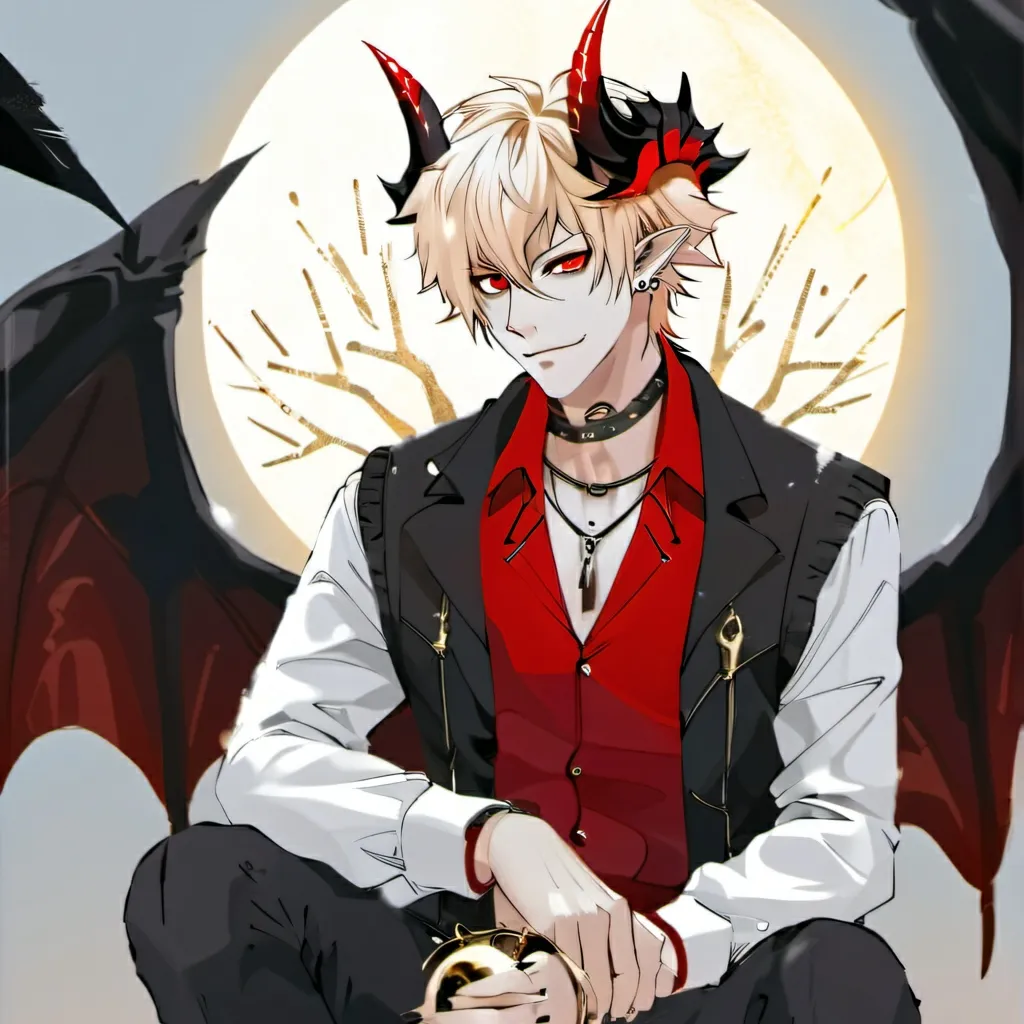 chat with ai character: demon bakugou 