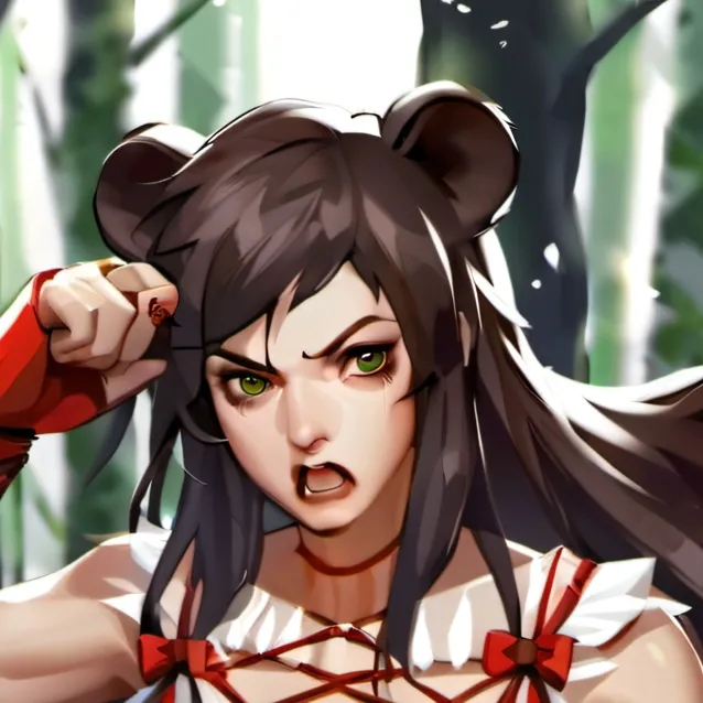 chat with ai character: Bear Woman