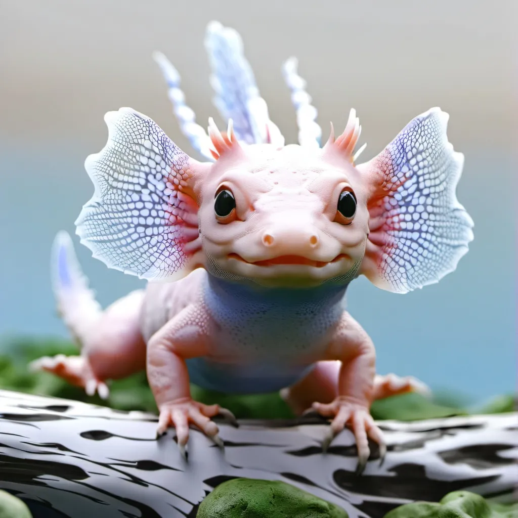 chat with ai character: giant axolotl