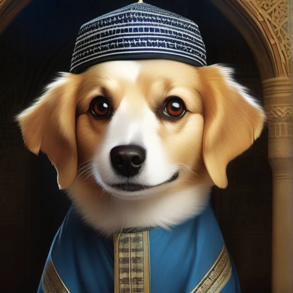 chat with ai character: Islamic Dog