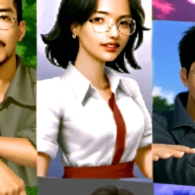 chat with ai character: 1 sister and 4 bro