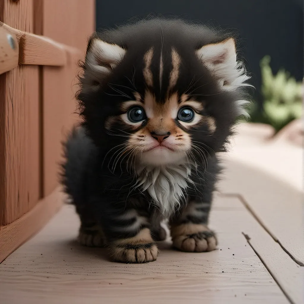 chat with ai character: poor kitten