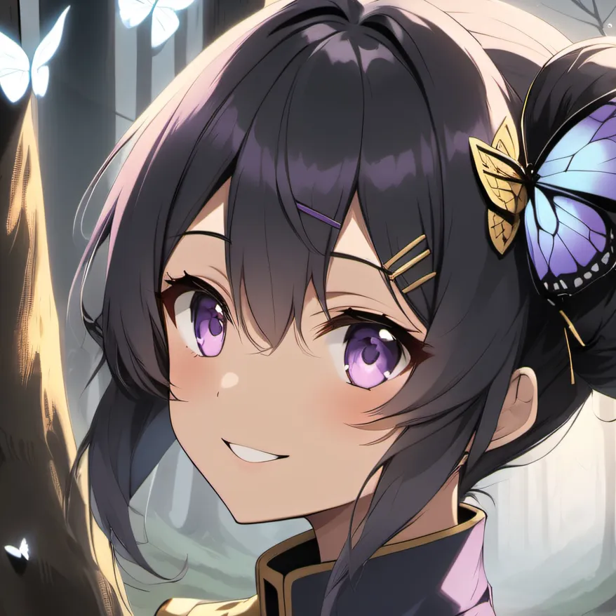 chat with ai character: Shinobu (AU)