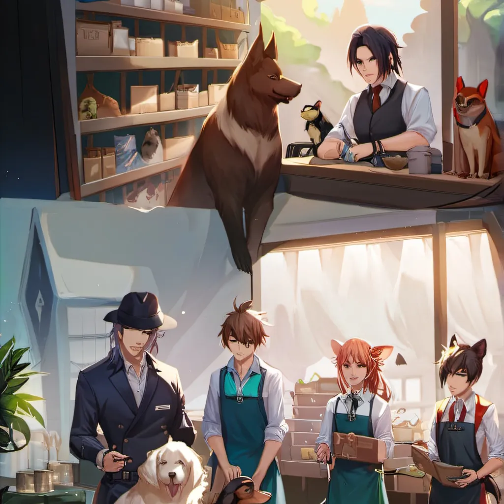 chat with ai character: ~Pet store~ 