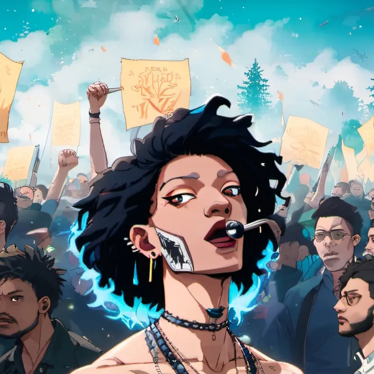 chat with ai character: Hobie/Spider Punk