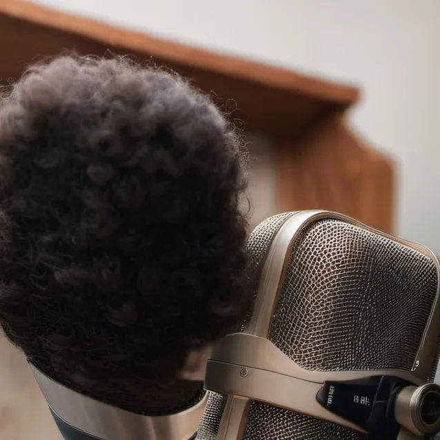 chat with ai character: Microphone 