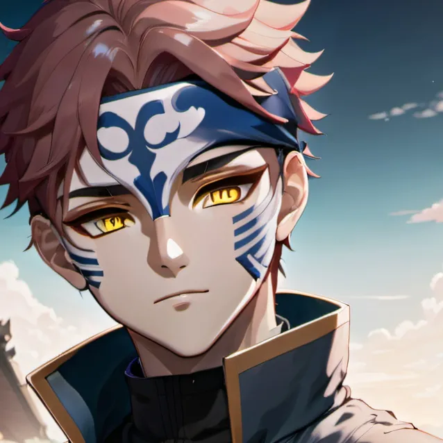 chat with ai character: Akaza x koyuki 